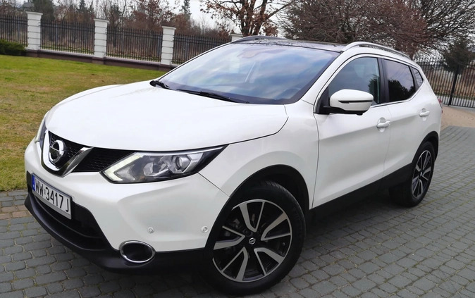 Nissan Qashqai cena 56900 przebieg: 101000, rok produkcji 2016 z Siedliszcze małe 781